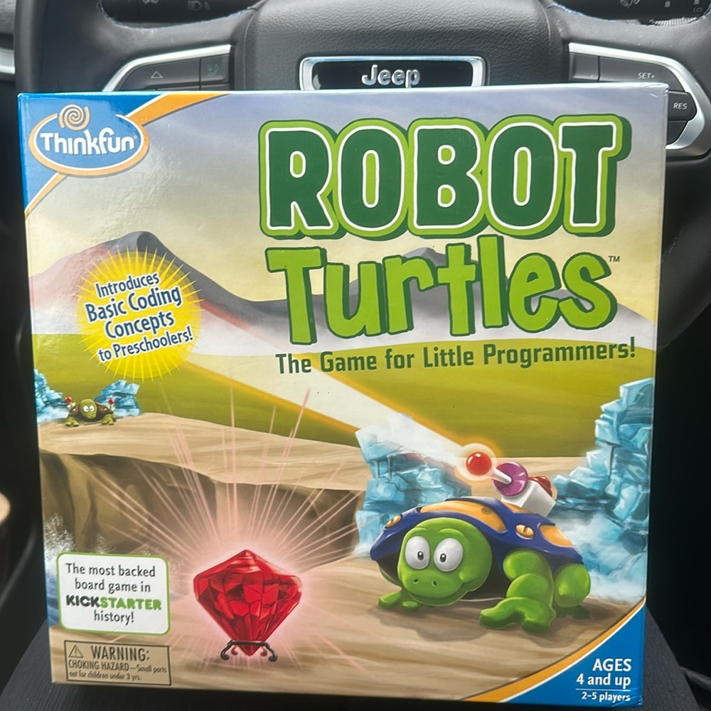 Robot Turtles Board Game Basic Coding Concepts for Preschoolers Complete